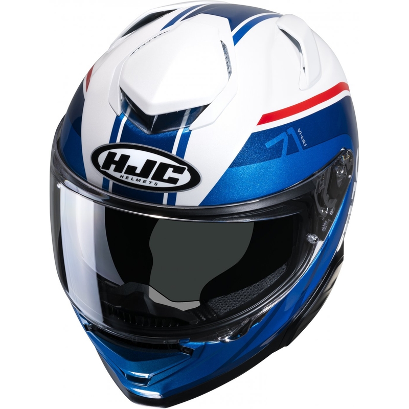Casco integral de moto HJC RPHA 71 Mapos MC21 rojo-azul-blanco liquidación