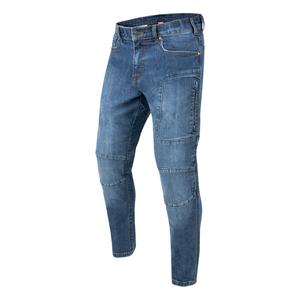 Vaqueros de moto Rebelhorn Rage II, azul lavado liquidación