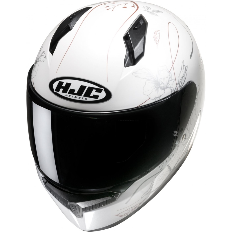 Casco integral de moto HJC C10 Epik MC8 blanco