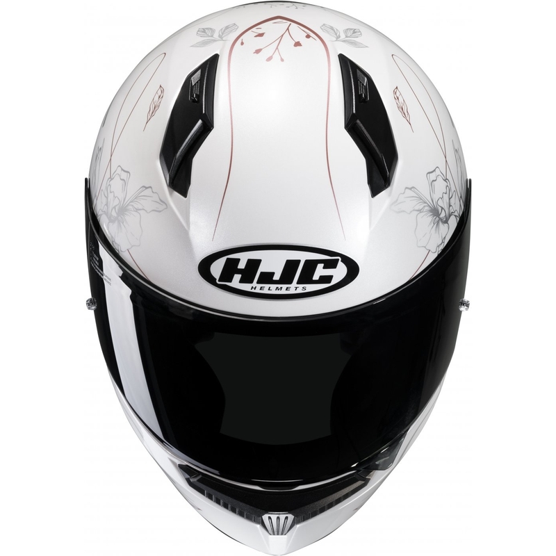 Casco integral de moto HJC C10 Epik MC8 blanco