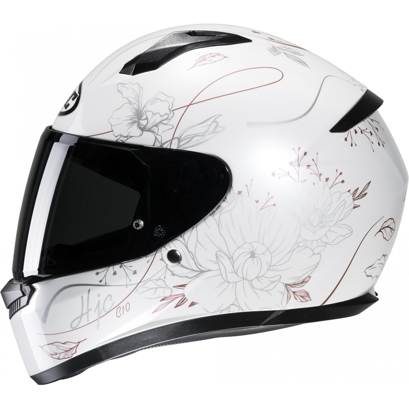 Casco integral de moto HJC C10 Epik MC8 blanco