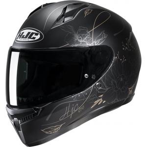 Casco integral de moto HJC C10 Epik MC9SF negro y dorado