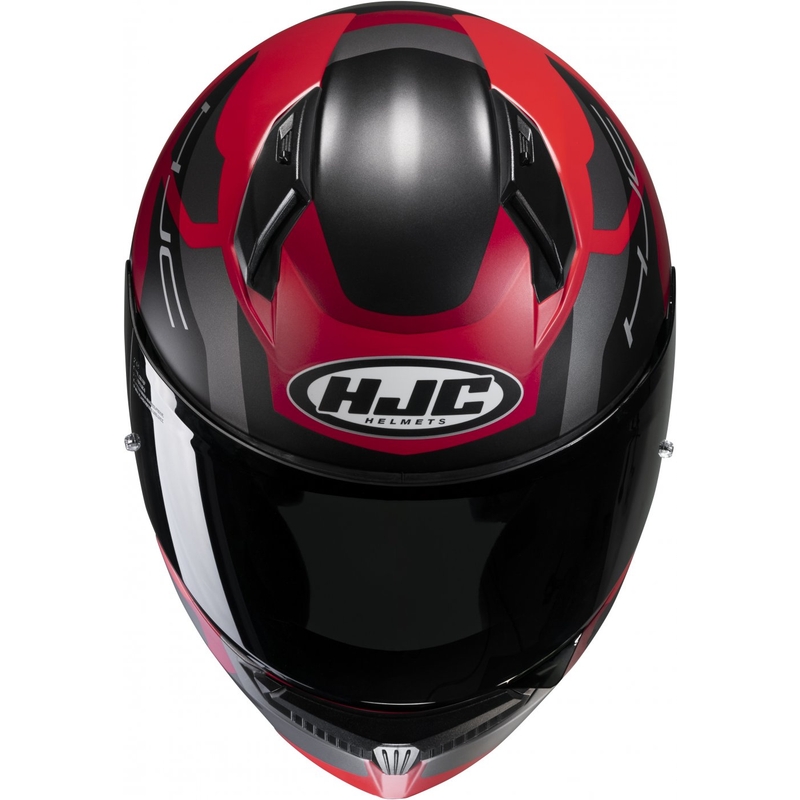 Casco integral de moto HJC C10 Tins MC1SF negro-gris-rojo