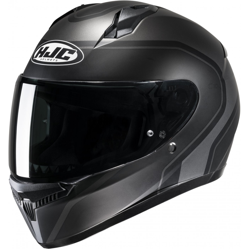 Casco integral de moto HJC C10 Elie MC5SF negro-gris