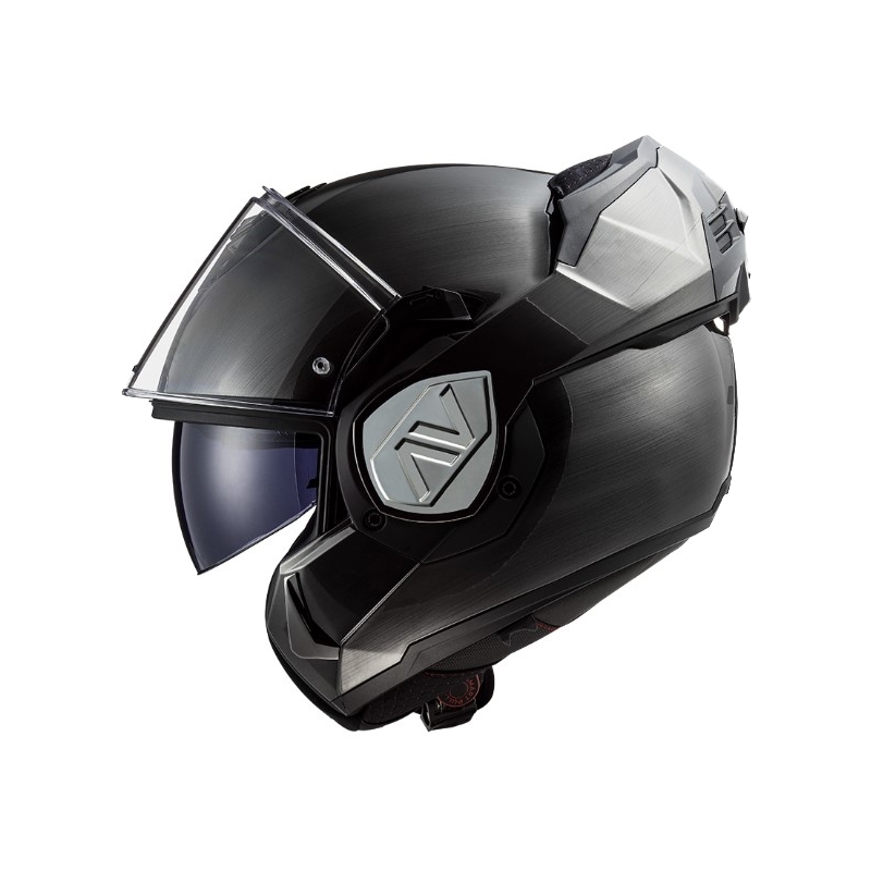 Casco de moto abatible LS2 FF906 Advant Jeans 06 gris