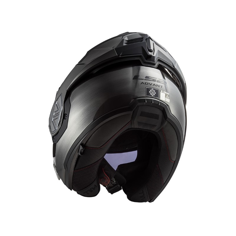 Casco de moto abatible LS2 FF906 Advant Jeans 06 gris