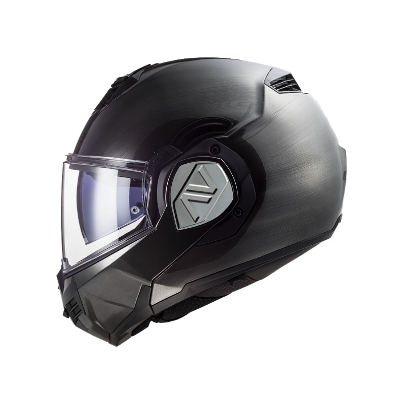 Casco de moto abatible LS2 FF906 Advant Jeans 06 gris