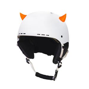 Mini bocinas para casco 58 naranja