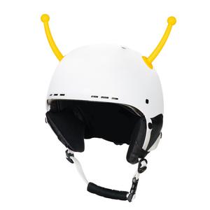 Casco antenas bug 62 amarillo