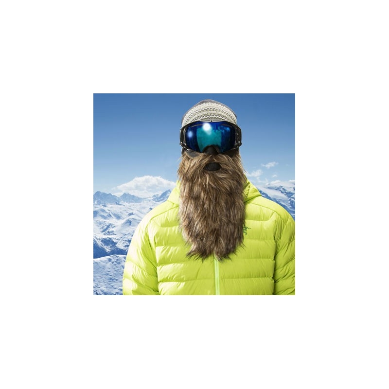 Máscara Beardski Prospector marrón