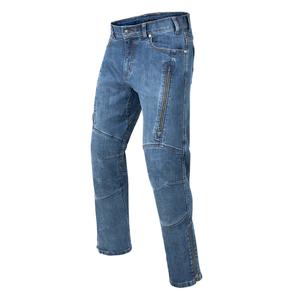 Vaqueros de moto Rebelhorn Hawk III azul lavado liquidación