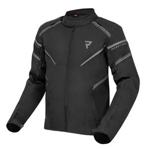 Chaqueta de moto negra Rebelhorn Spark liquidación
