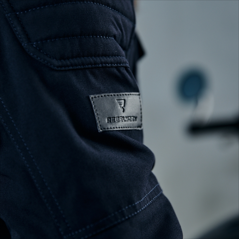 Cazadora de moto Rebelhorn Hunter azul oscuro liquidación