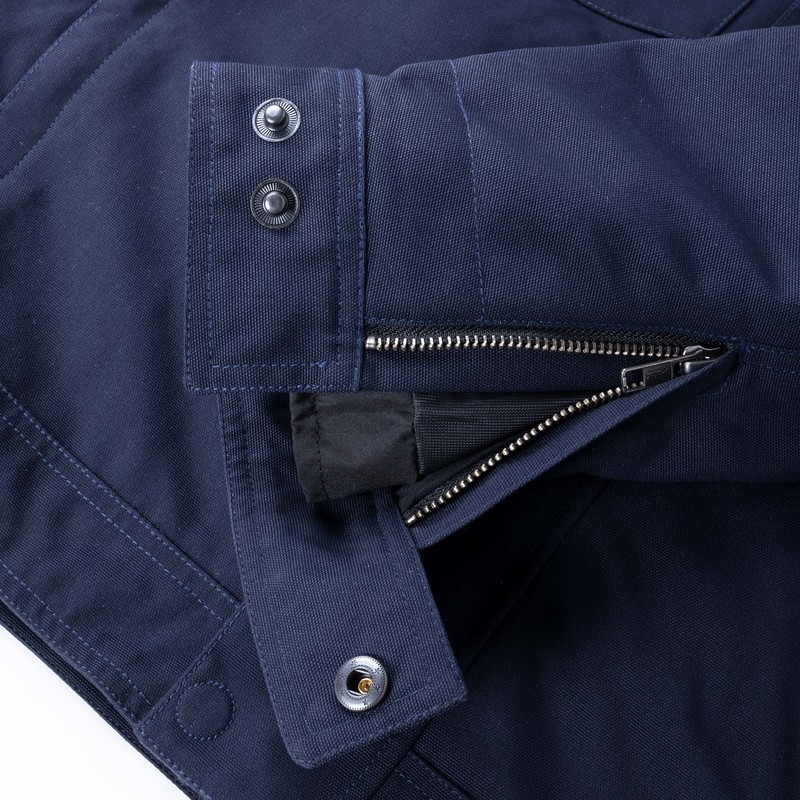 Cazadora de moto Rebelhorn Hunter azul oscuro liquidación