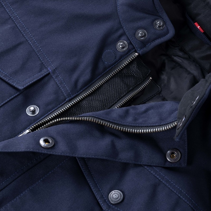 Cazadora de moto Rebelhorn Hunter azul oscuro liquidación