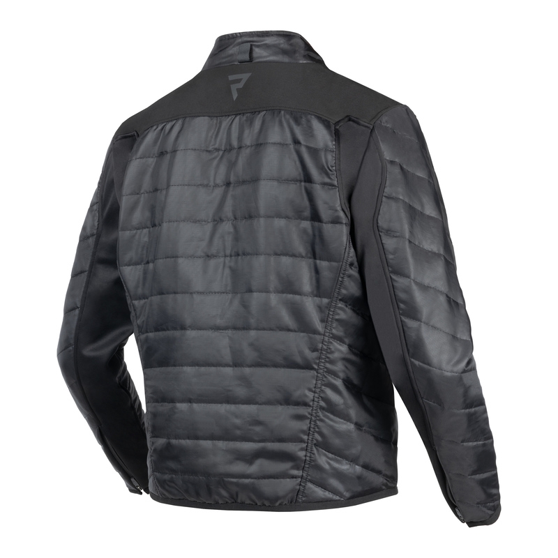 Chaqueta de moto Rebelhorn Range gris-negro-rojo