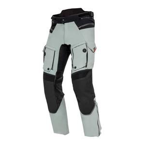 Pantalones de moto Rebelhorn Range gris-negro-rojo