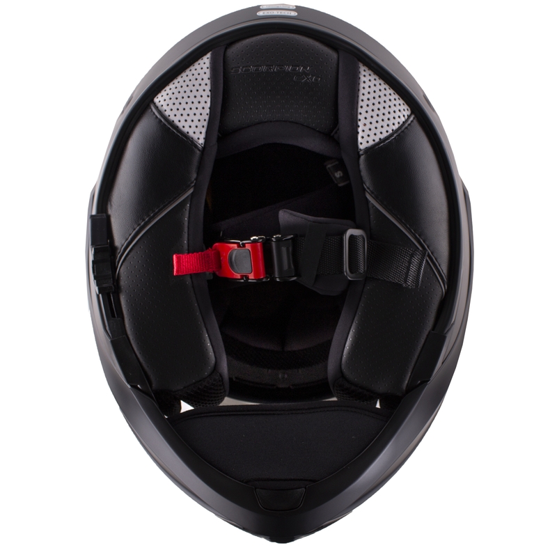 Casco abatible Scorpion EXO-TECH EVO negro mate