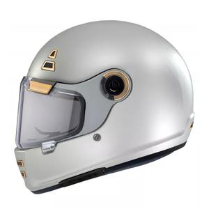 MT Jarama Solid A0 casco integral moto blanco brillo