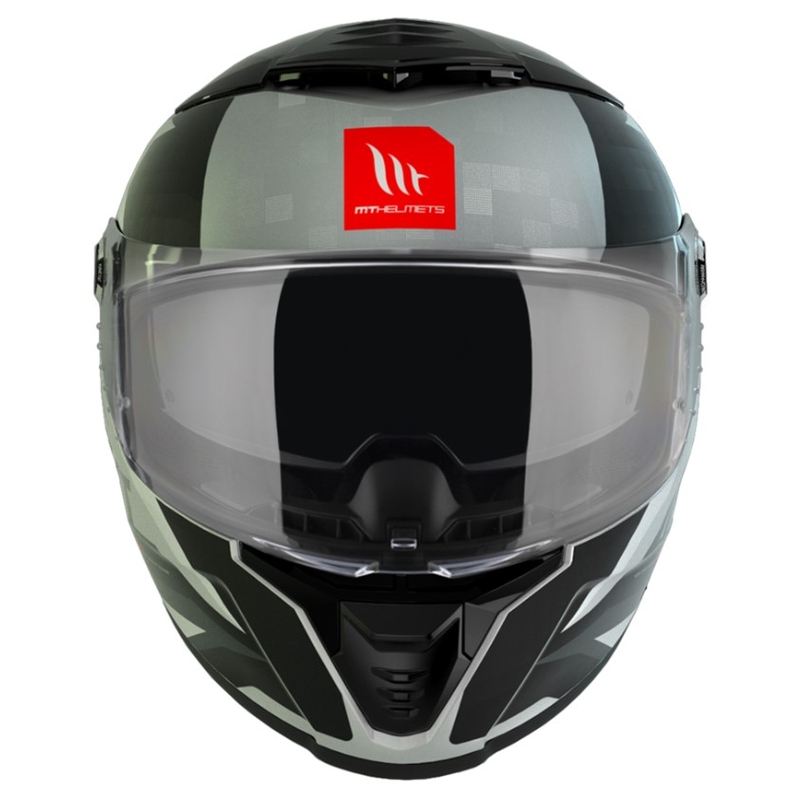 Casco de moto integral MT Thunder 4 SV Exeo negro-titanio