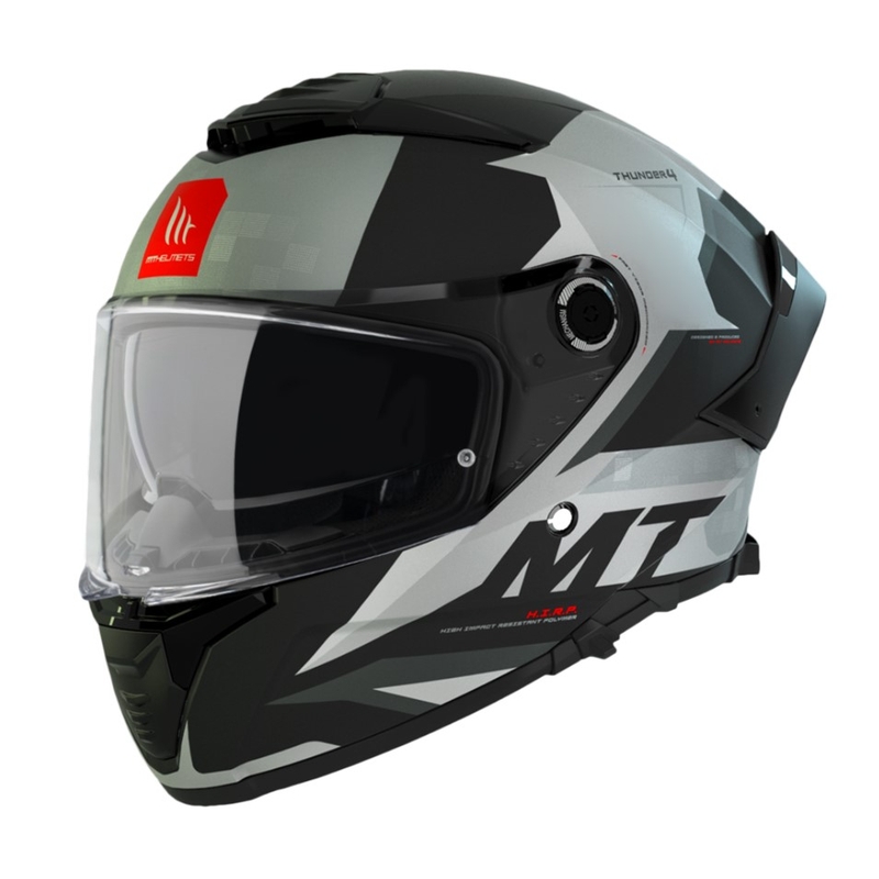 Casco de moto integral MT Thunder 4 SV Exeo negro-titanio