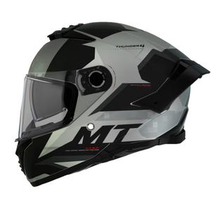 Casco de moto integral MT Thunder 4 SV Exeo negro-titanio