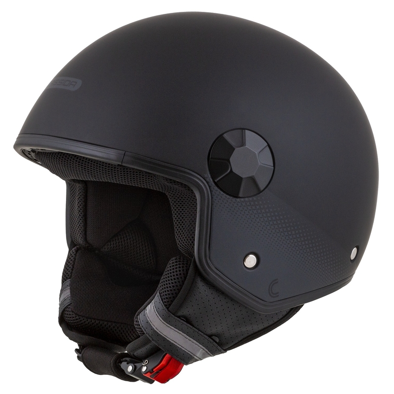 Casco de moto Cassida Handy Open Negro-Gris