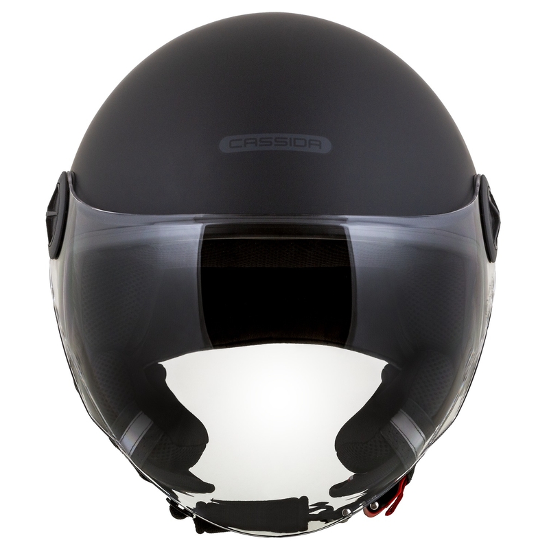 Casco de moto Cassida Handy Open Negro-Gris