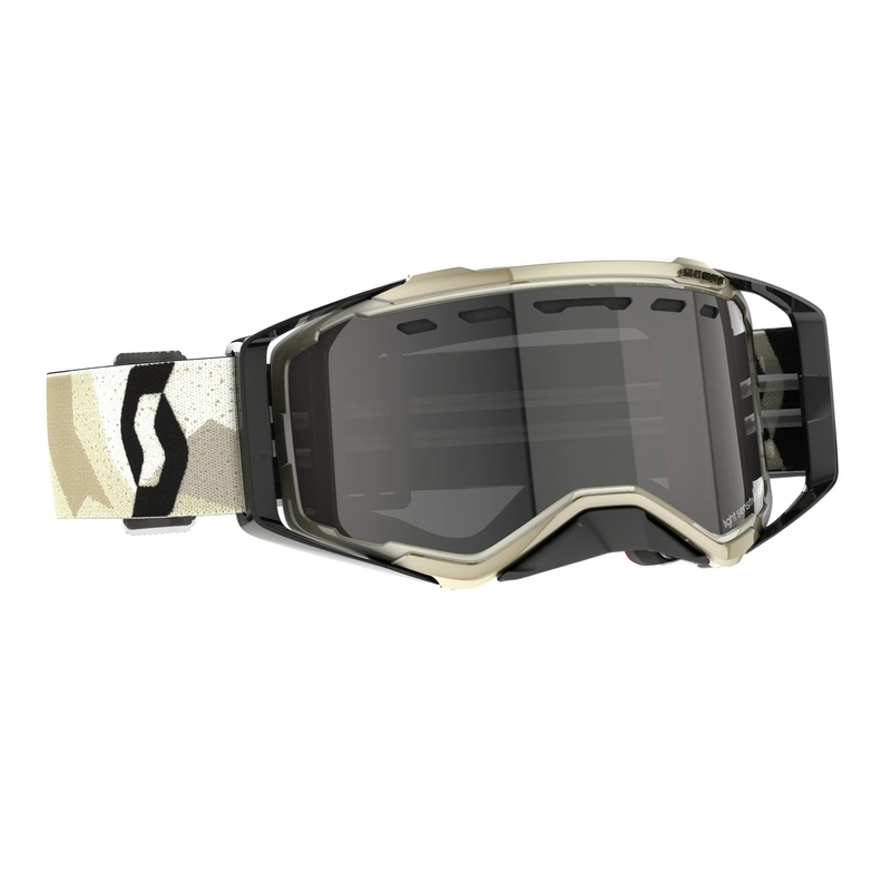 Gafas motocross SCOTT Enduro LS camo beige-negro-gris