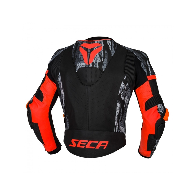 Pánská bunda SECA SRS II černo-fluo červená výprodej