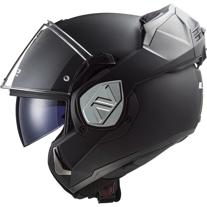 Casco de moto abatible LS2 FF906 Advant Solid negro mate