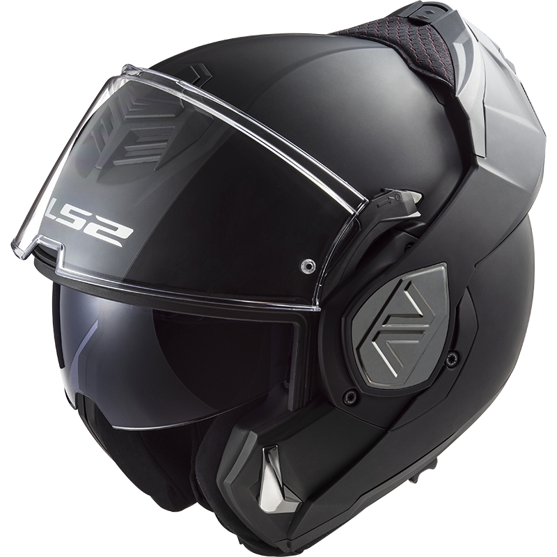 Casco de moto abatible LS2 FF906 Advant Solid negro mate