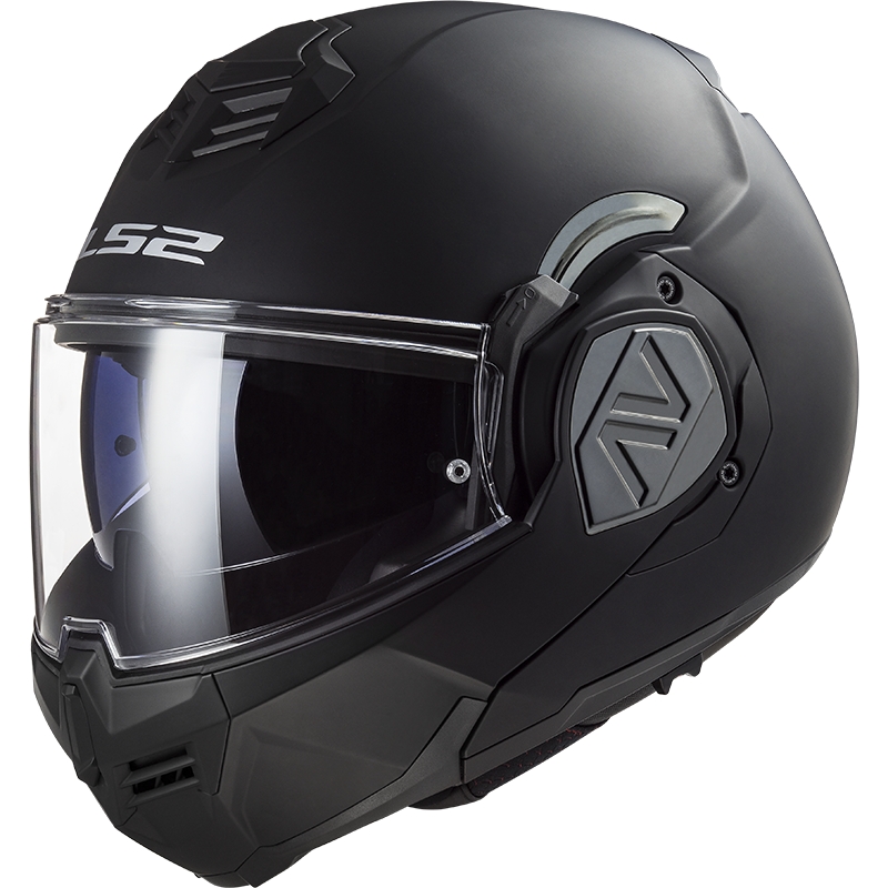 Casco de moto abatible LS2 FF906 Advant Solid negro mate