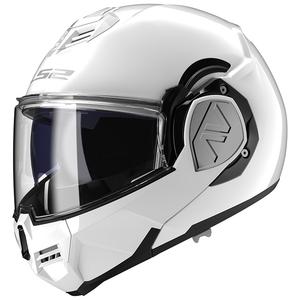 Casco de moto abatible LS2 FF906 Advant Solid blanco