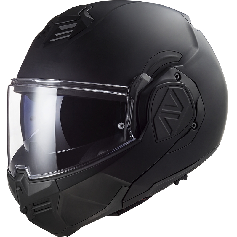 Casco de moto abatible LS2 FF906 Advant Noir-06 negro