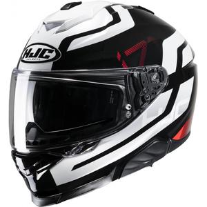 Casco integral de moto HJC i71 Enta MC1 rojo-negro-blanco