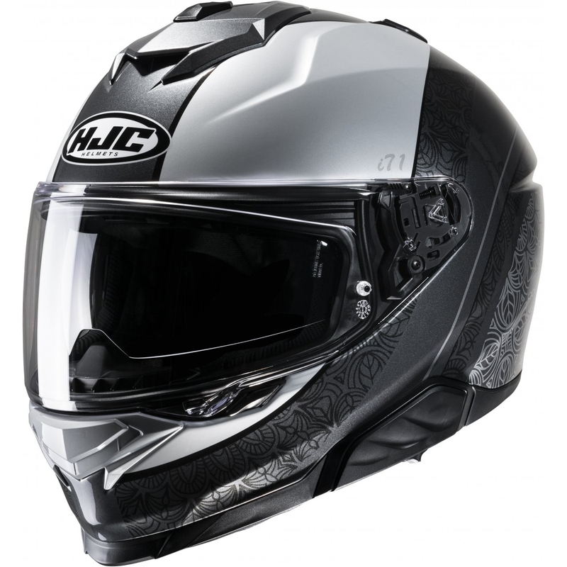 Casco integral de moto HJC i71 Sera MC5 negro/gris
