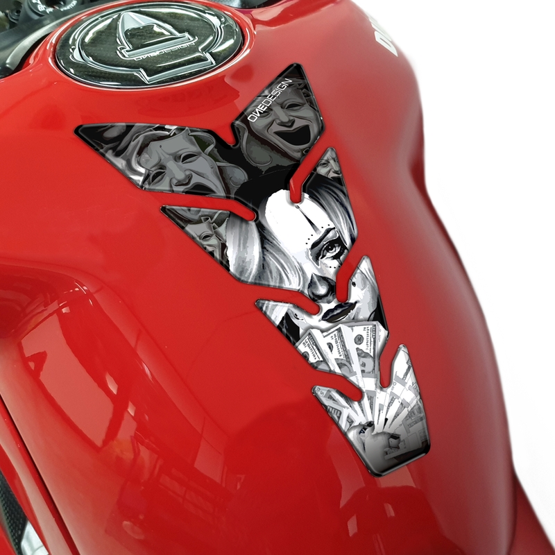 Tapa depósito combustible - tankpad Print Poker Face