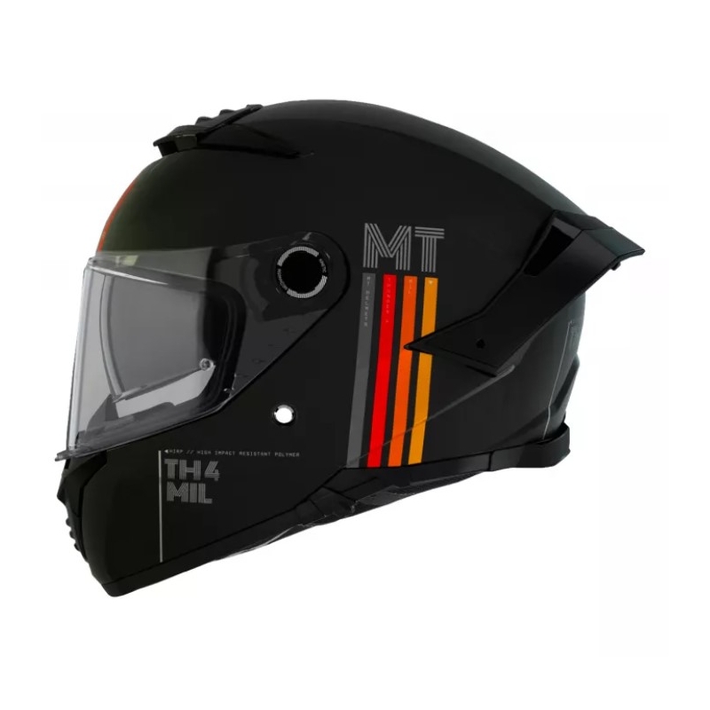 MT Thunder 4 SV Mil A11 casco integral de moto negro mate liquidación