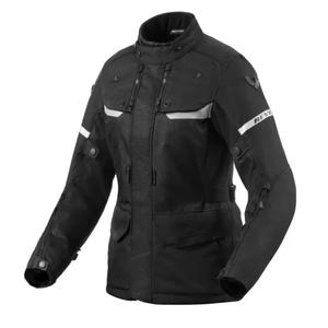 Chaqueta de moto Revit Outback 4 H2O Mujer Negro