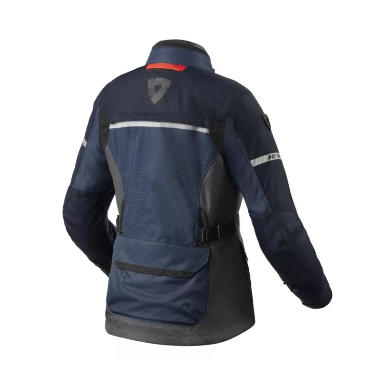 Chaqueta de moto Revit Outback 4 H2O para mujer Azul