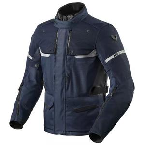 Chaqueta de moto Revit Outback 4 H2O azul