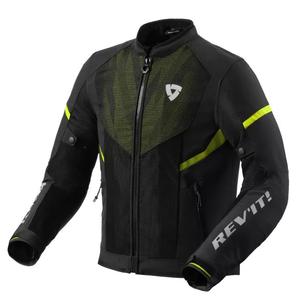 Chaqueta de moto Revit Hyperspeed 2 GT Air negro-amarillo fluo liquidación