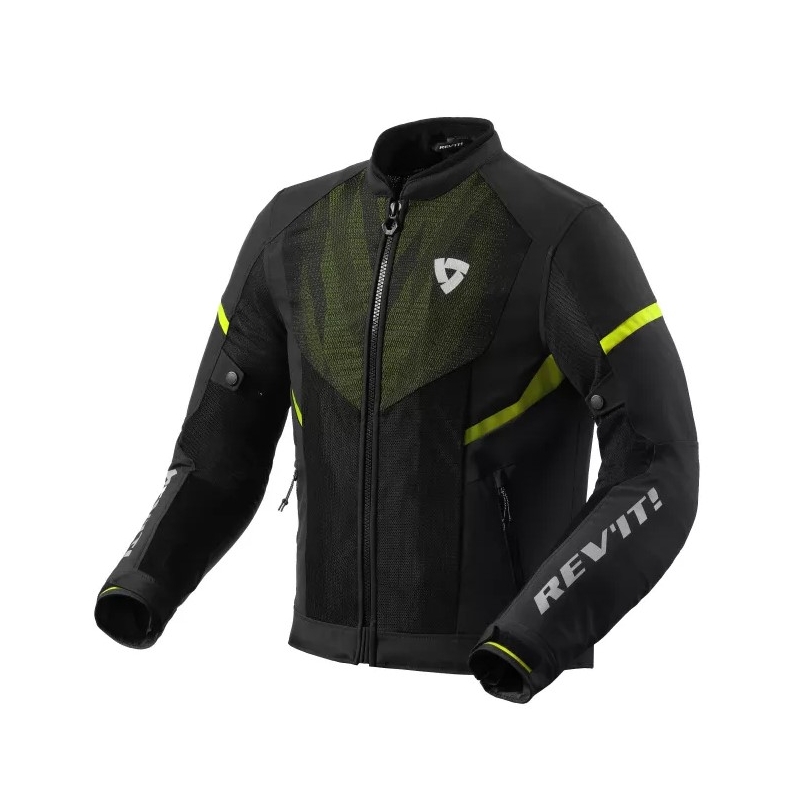 Chaqueta de moto Revit Hyperspeed 2 GT Air negro-amarillo fluo liquidación