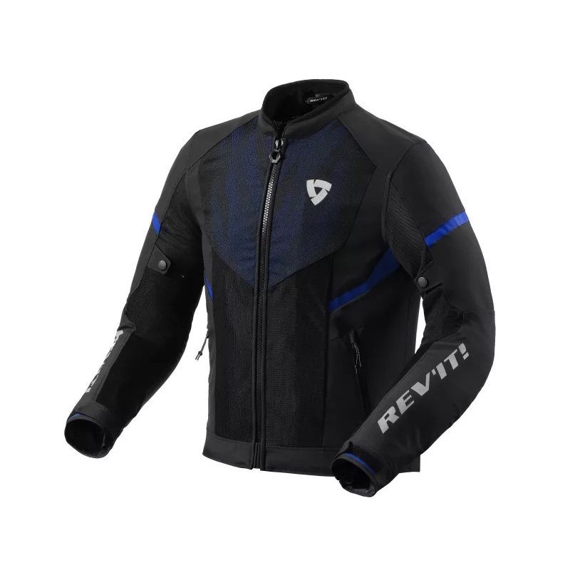 Revit Hyperspeed 2 GT Air chaqueta de moto negra y azul en oferta liquidación