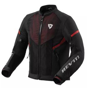 Revit Hyperspeed 2 GT Air chaqueta de moto negro-rojo fluo en oferta liquidación