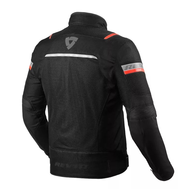 Chaqueta de moto Revit Tornado 3 negra liquidación