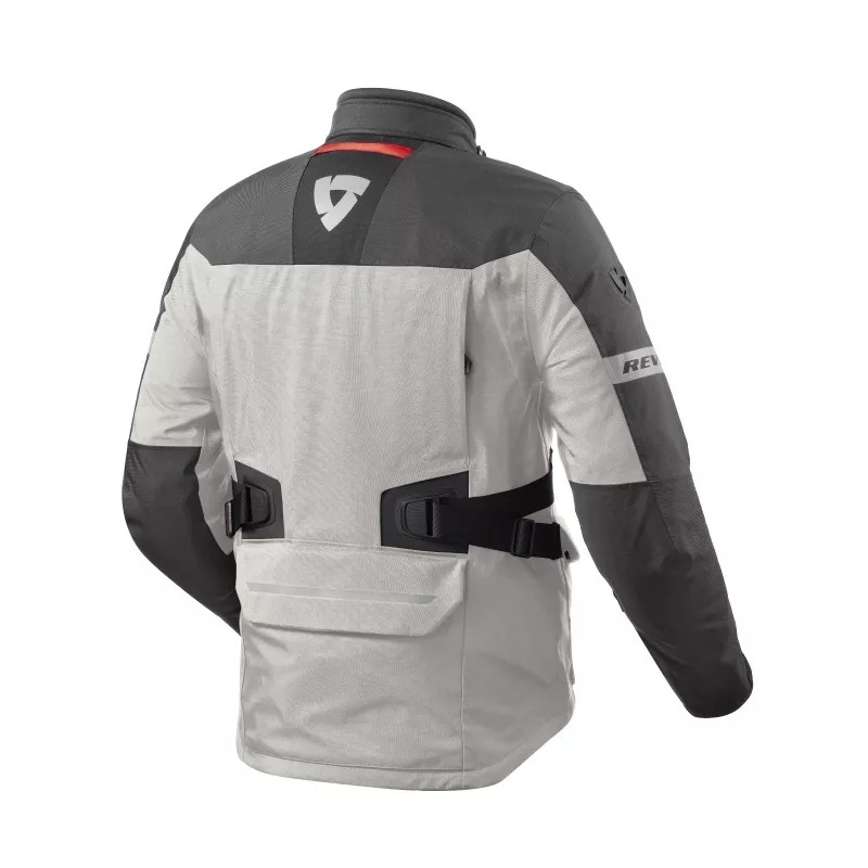 Chaqueta de moto Revit Poseidon 3 GTX negro-antracita