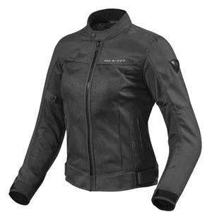 Chaqueta de moto Revit Eclipse para mujer Negro liquidación