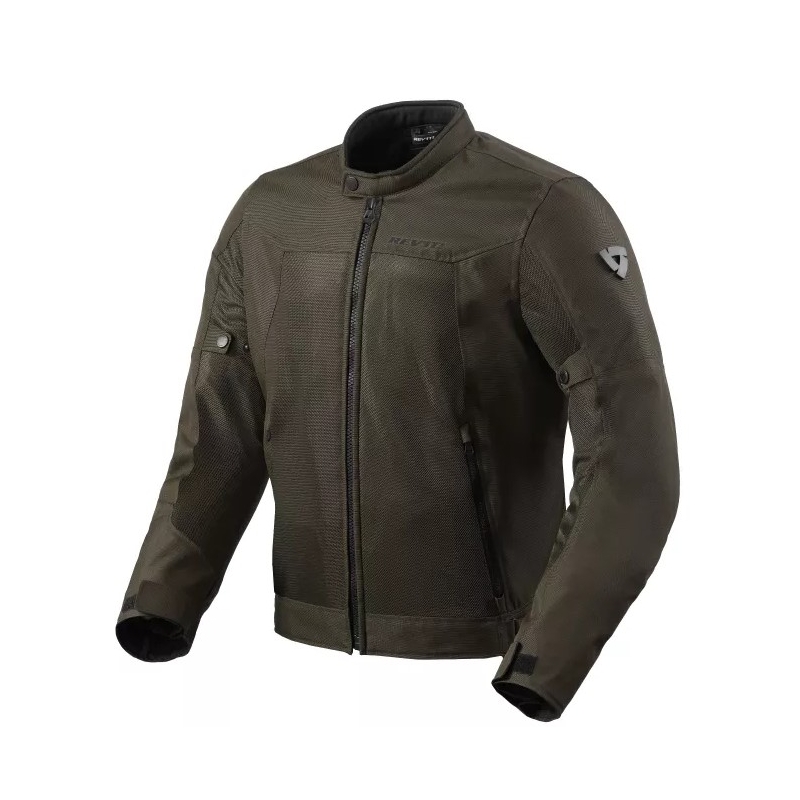 Chaqueta de moto Revit Eclipse 2 verde oscuro liquidación